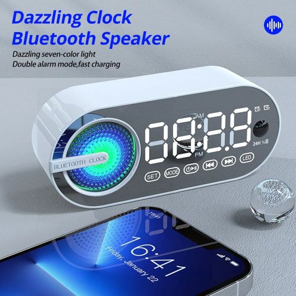 AD - SR Digital Alarm Clock & RGB Display