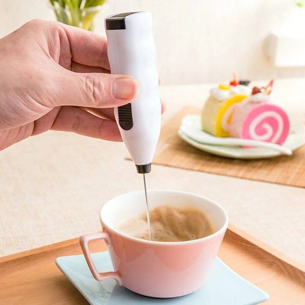 AD - SR Electric Mini Mixer Coffee Stirrer & Egg Frother