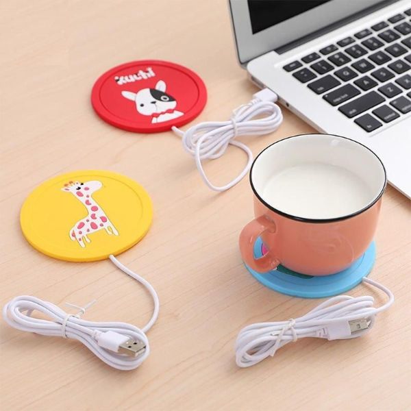 AD - SR USB Cartoon Silicone Beverage Warmer Pad